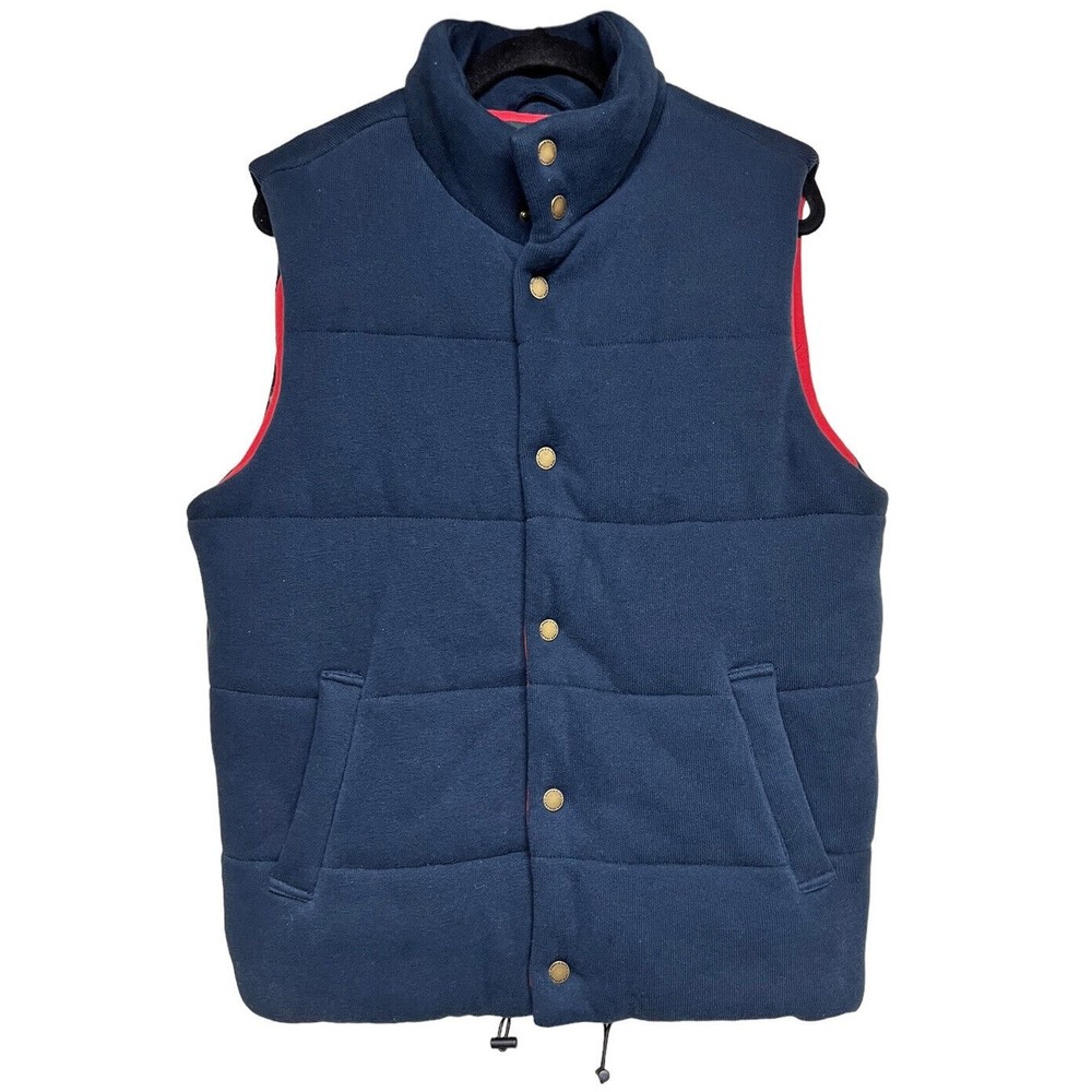 RODD & GUNN Forks Glacier Quilted Vest Navy Blue Men’s Size Medium